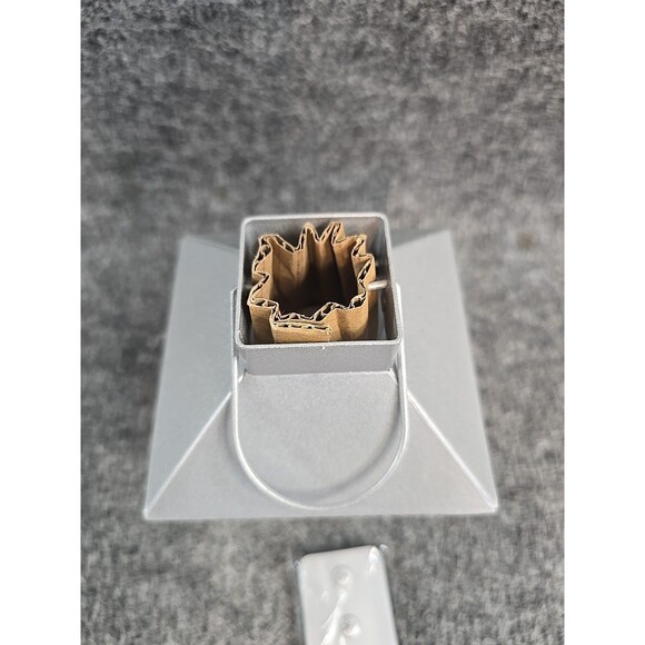 Luminara Gray Mini Lantern With Remote & Flameless Candle - Picture 4 of 7